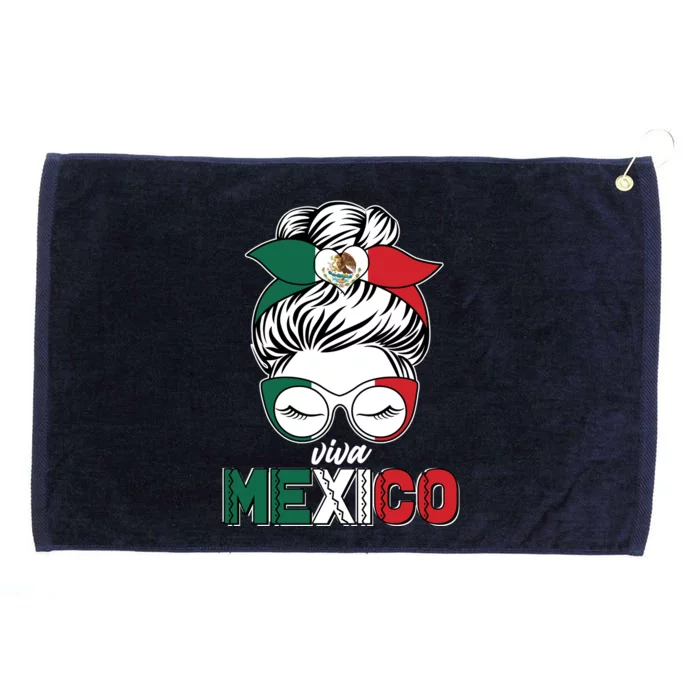 Cute Viva Mexico Grommeted Golf Towel