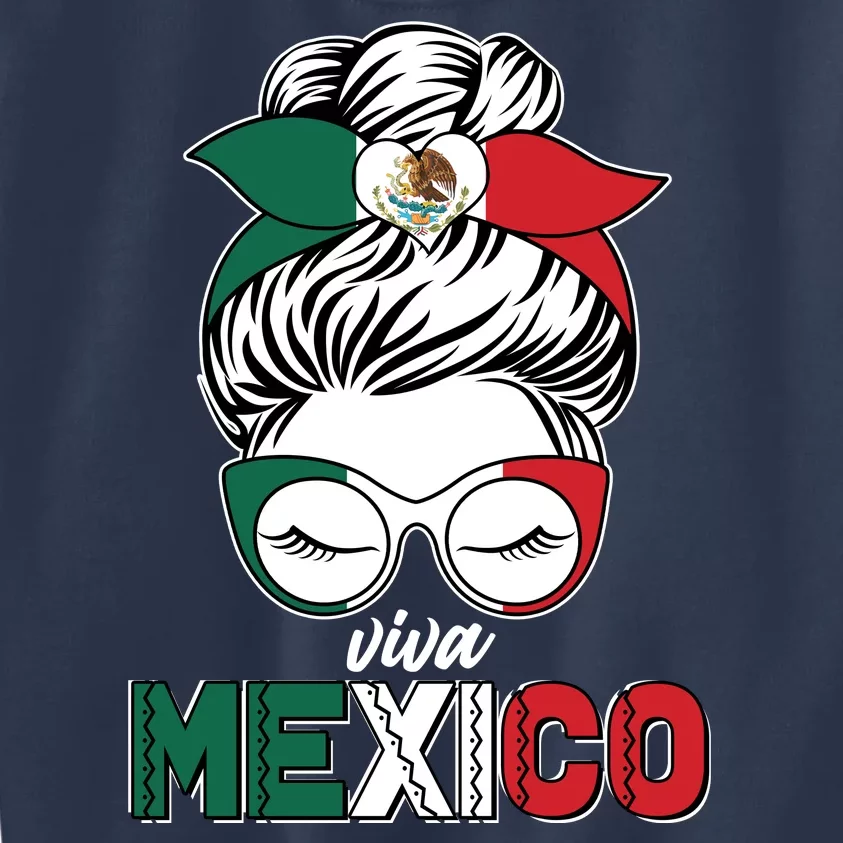 Cute Viva Mexico Kids Sweatshirt