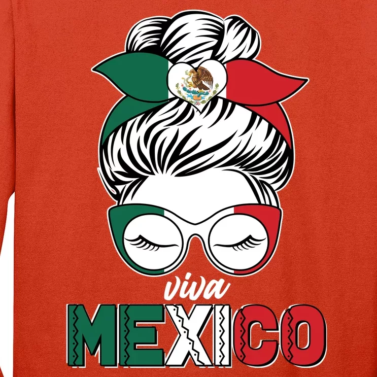 Cute Viva Mexico Long Sleeve Shirt