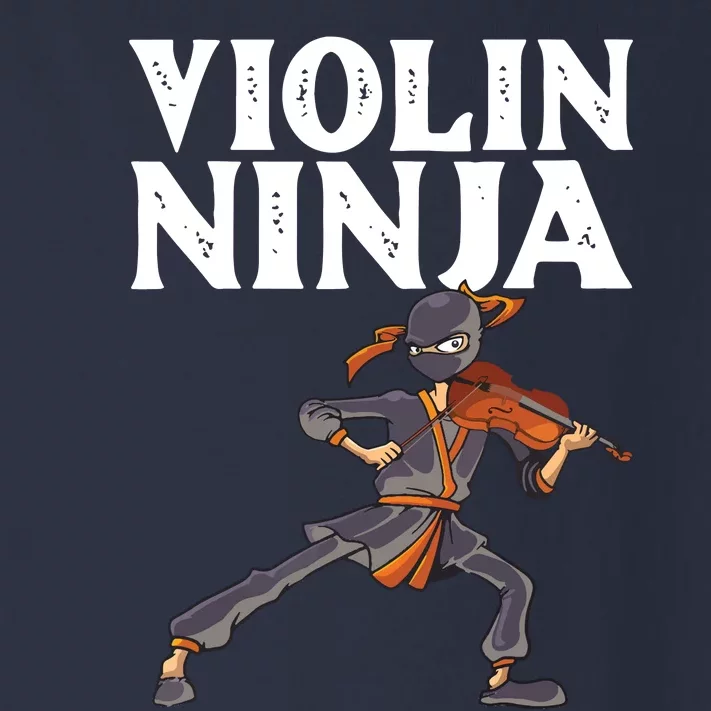 Cool Violin Ninja For Men Women Musician Viola Cello Players Toddler Long Sleeve Shirt