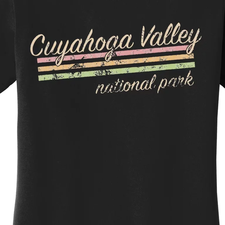 Cuyahoga Valley National Park Vintage Women's T-Shirt