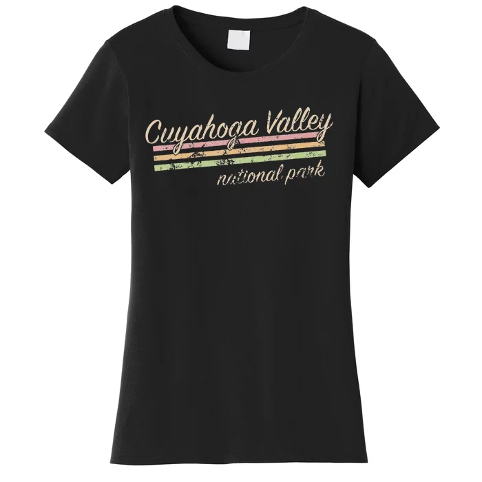 Cuyahoga Valley National Park Vintage Women's T-Shirt