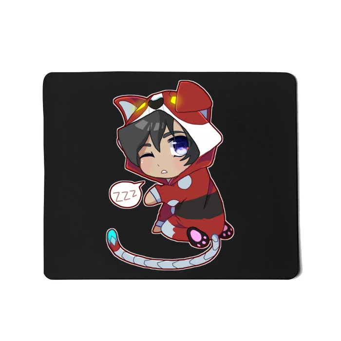 Chibi Voltron Onsie Keith Mousepad