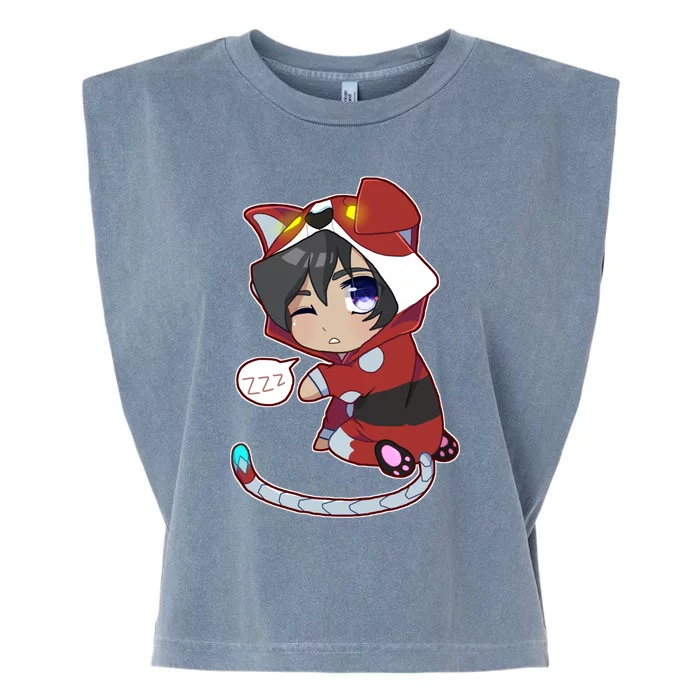 Chibi Voltron Onsie Keith Garment-Dyed Women's Muscle Tee