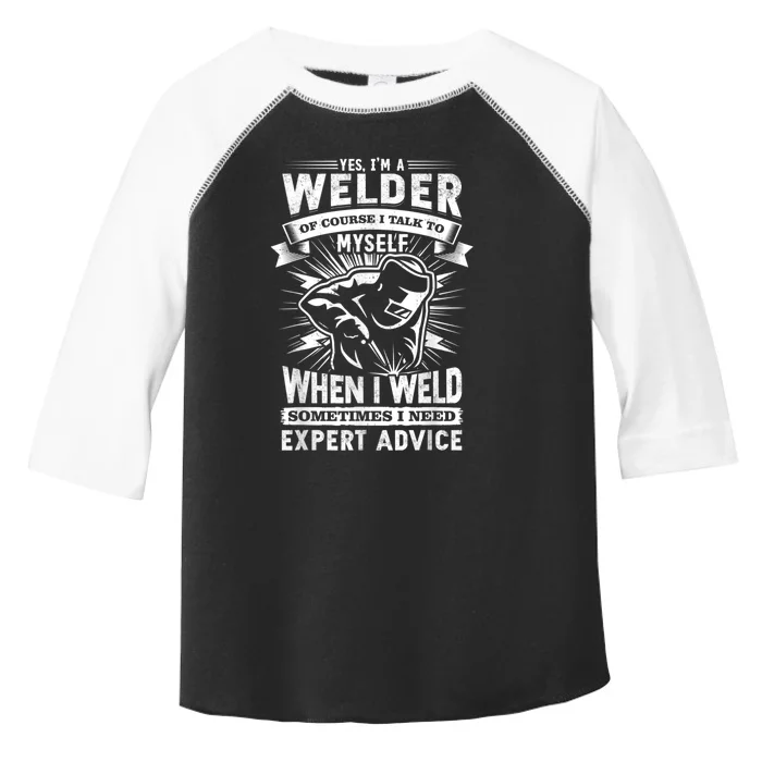 Cool Vintage Outdoors Welders S, Welding Toddler Fine Jersey T-Shirt