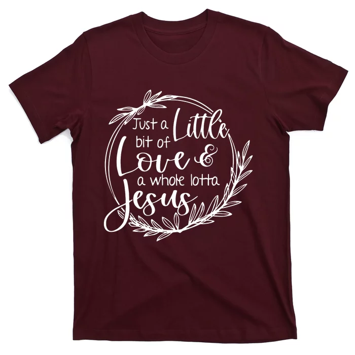 Christian Valentines Or Any Day Love And Jesus For Believers T-Shirt