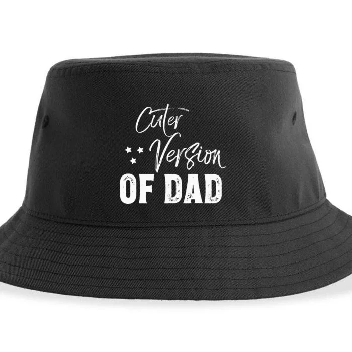 Cuter version of dad Family Matching Daddy and Son Sustainable Bucket Hat