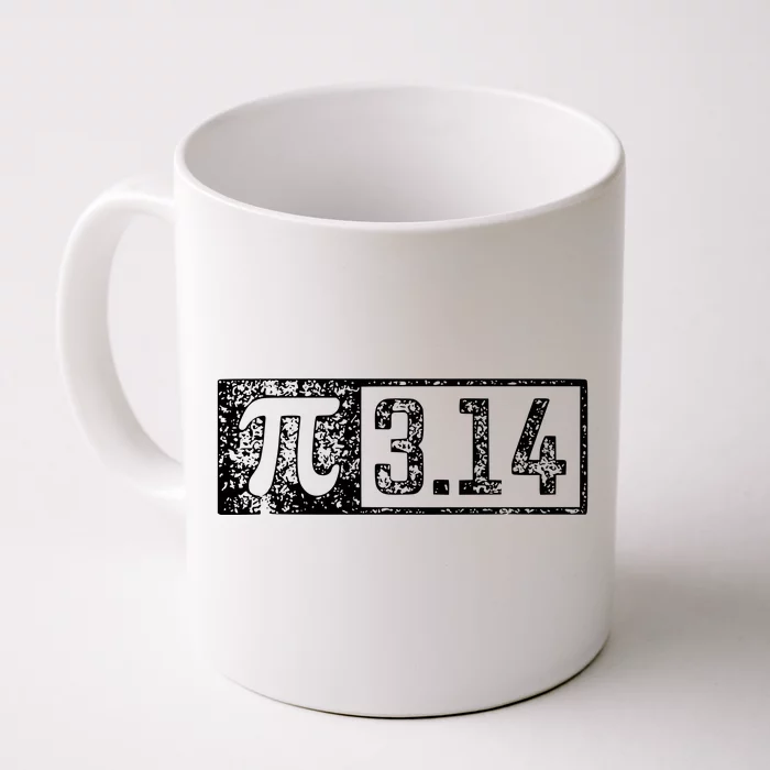 Cool Vintage Pi Day March 14 Front & Back Coffee Mug