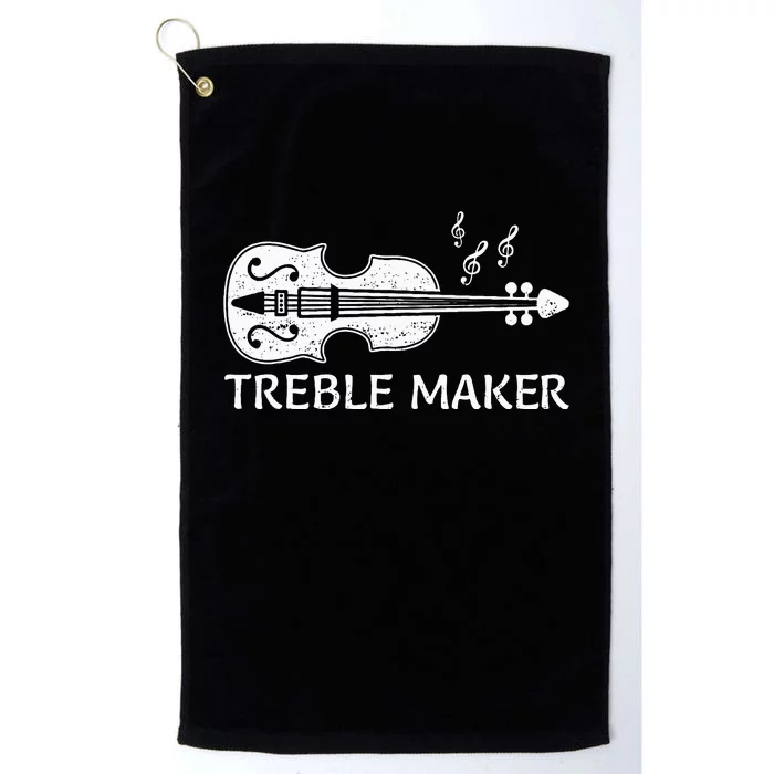 Cool Violin Player Violinist Viola Lover Platinum Collection Golf Towel