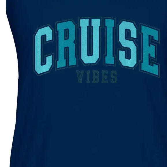 Cruise Vibes Premium Ladies Essential Flowy Tank