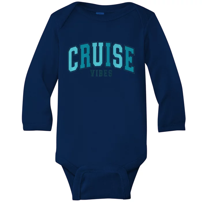 Cruise Vibes Premium Baby Long Sleeve Bodysuit