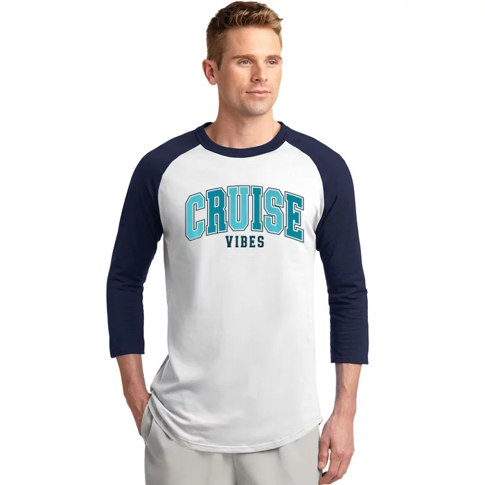 Cruise Vibes Premium Baseball Sleeve Shirt