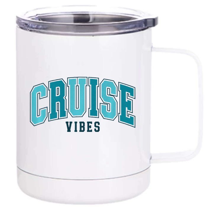 Cruise Vibes Premium Front & Back 12oz Stainless Steel Tumbler Cup