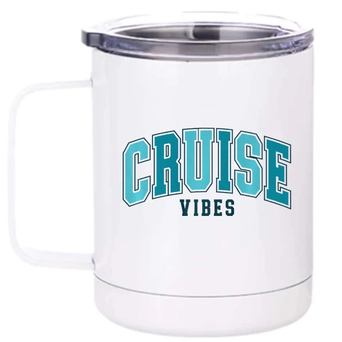 Cruise Vibes Premium Front & Back 12oz Stainless Steel Tumbler Cup