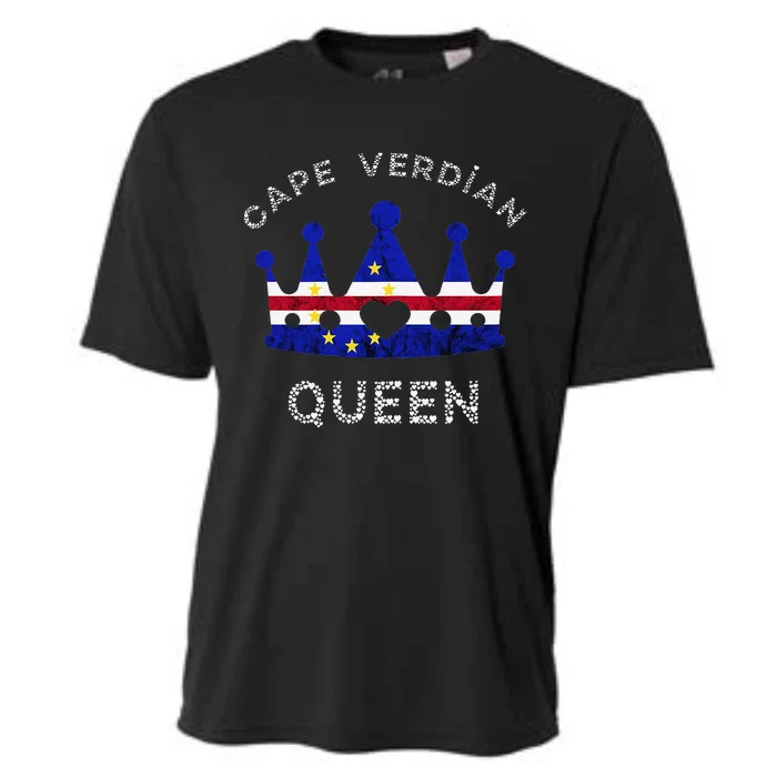 Cape Verde Queen Cape Verdean Pride Cape Verdean Crown Cooling Performance Crew T-Shirt