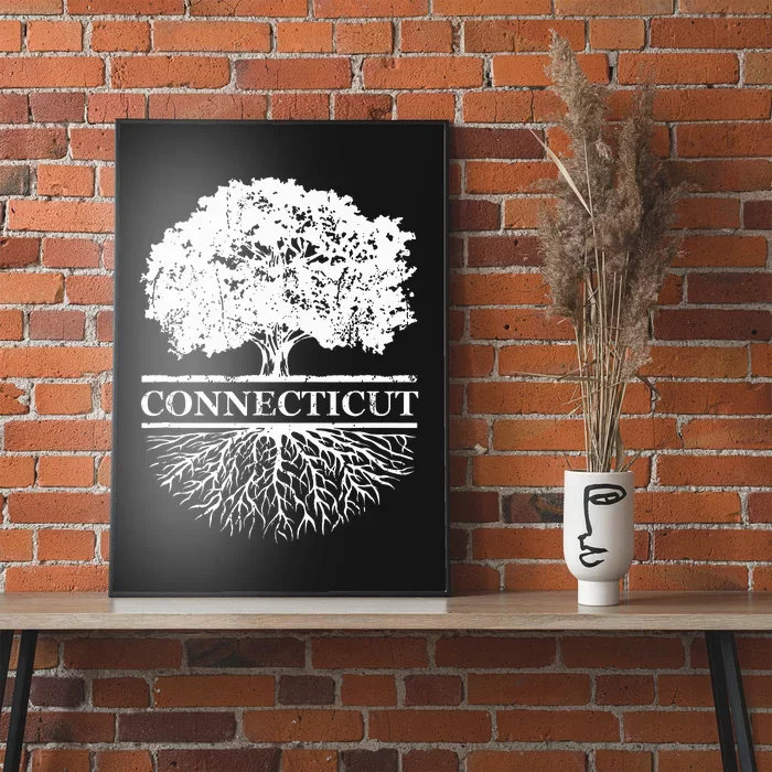 Connecticut Vintage Roots Outdoors Souvenir Poster