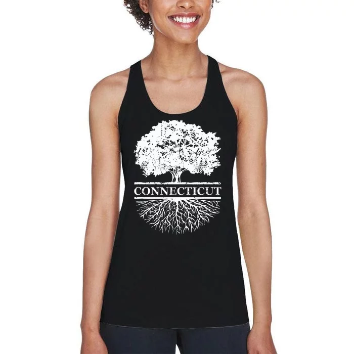 Connecticut Vintage Roots Outdoors Souvenir Women's Racerback Tank