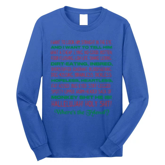 Christmas Vacation Rant Unisex Crewneck Gift Long Sleeve Shirt