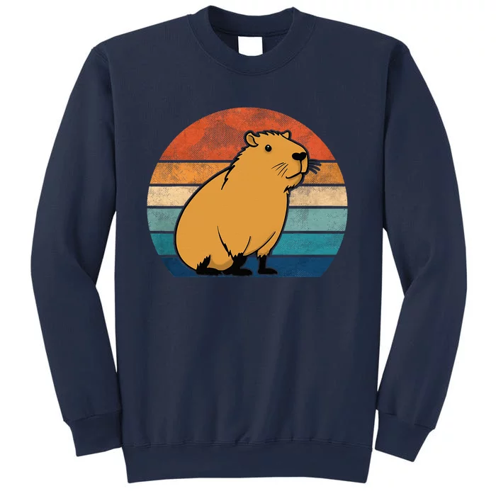 Capybara Vintage Rodent Funny Capybara Sweatshirt