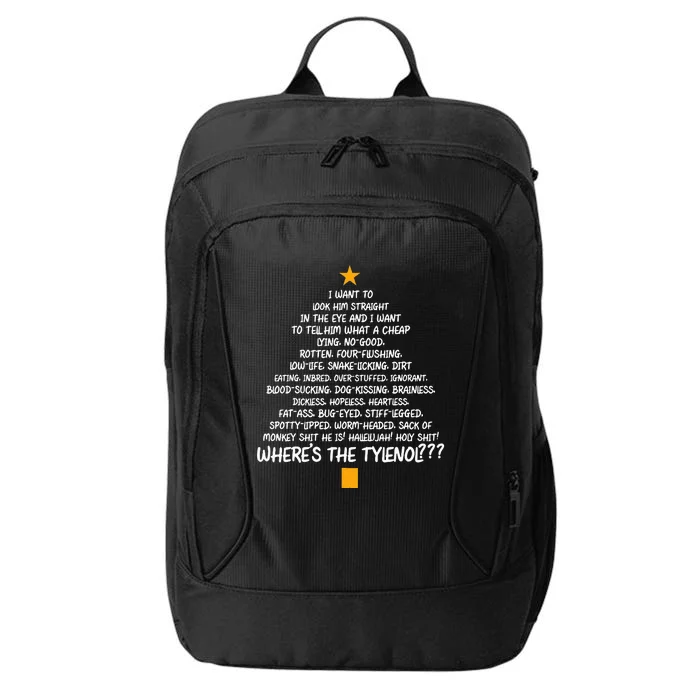 Christmas Vacation Rant  Christmas Tree City Backpack