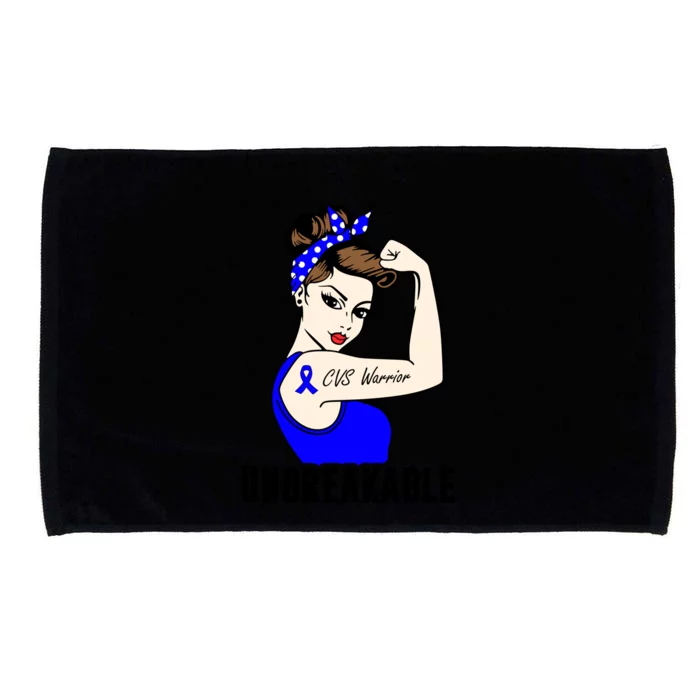 Cyclic Vomiting Syndrome Warrior Unbreakable Strong Cute Gift Microfiber Hand Towel