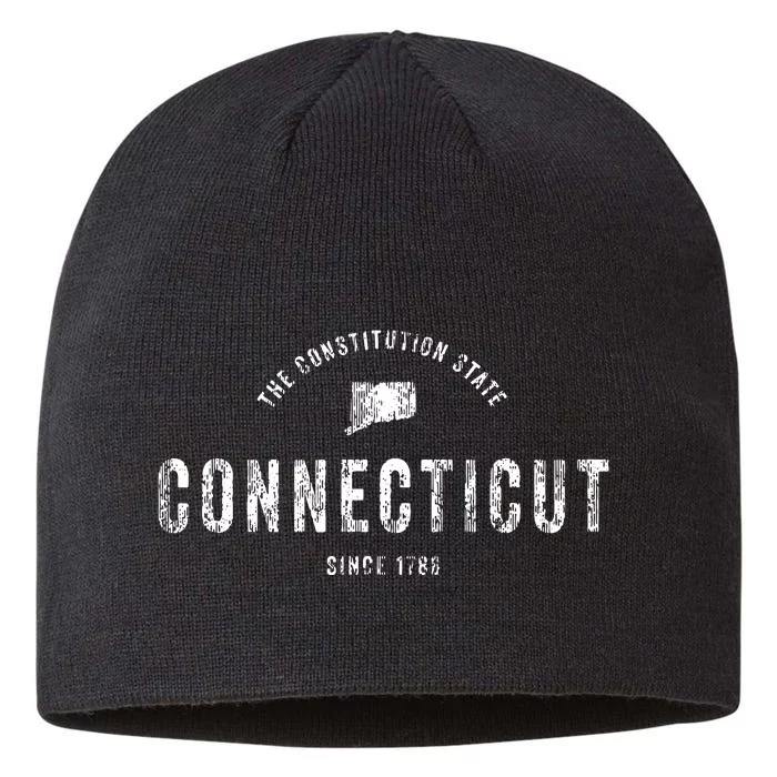 Connecticut Vintage Sports Design Retro Ct 8 1/2in Sustainable Knit Beanie