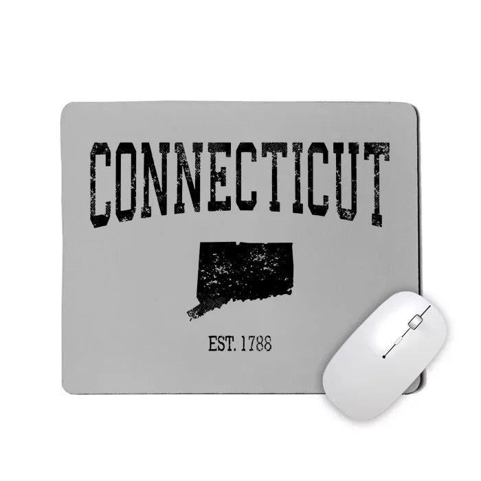 Connecticut Vintage Sports Design Ct Mousepad