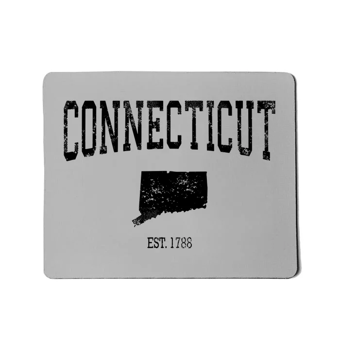 Connecticut Vintage Sports Design Ct Mousepad