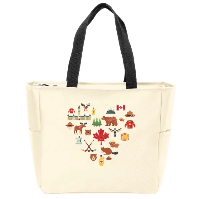 Amazon.com: US Canada For US Canadian Tote Bag : Clothing, Shoes & Jewelry