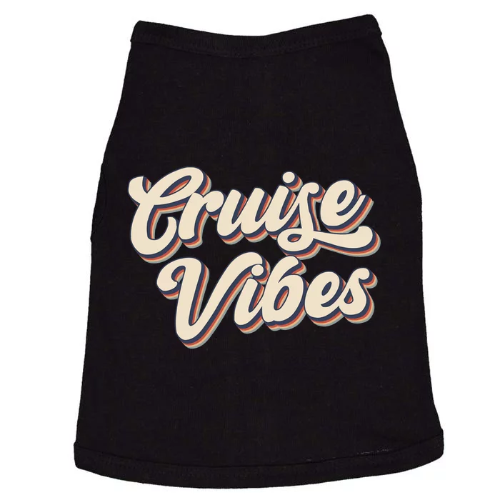 Cruise Vibes Summer Vacation Doggie Tank