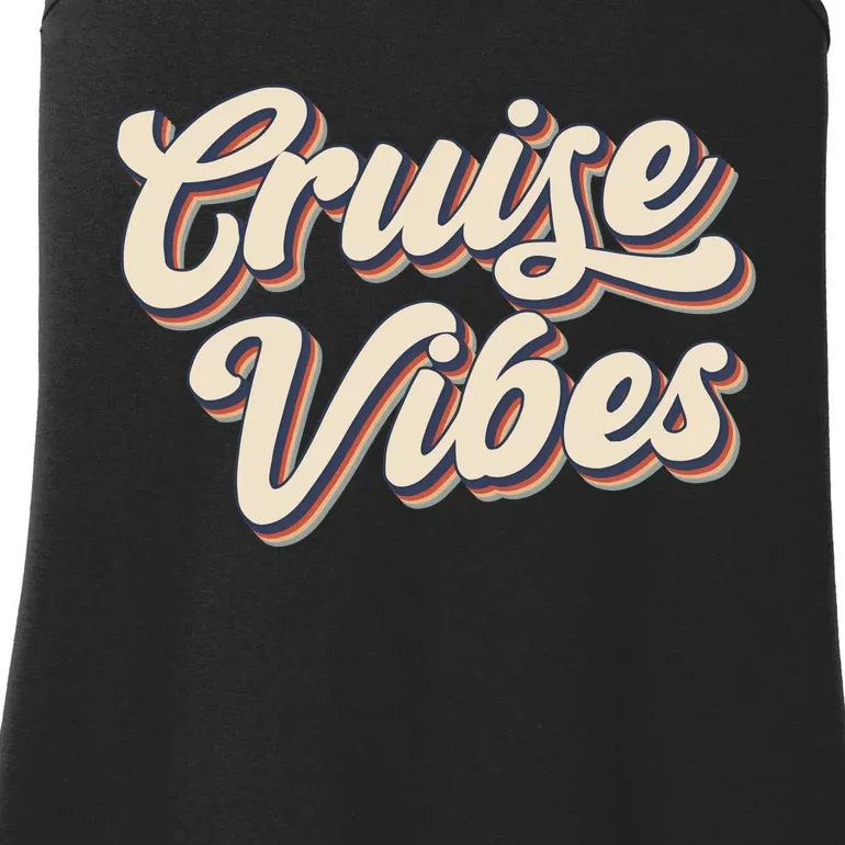 Cruise Vibes Summer Vacation Ladies Essential Tank