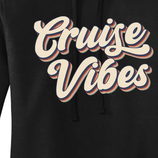 Cruise Vibes Summer Vacation Women's Pullover Hoodie