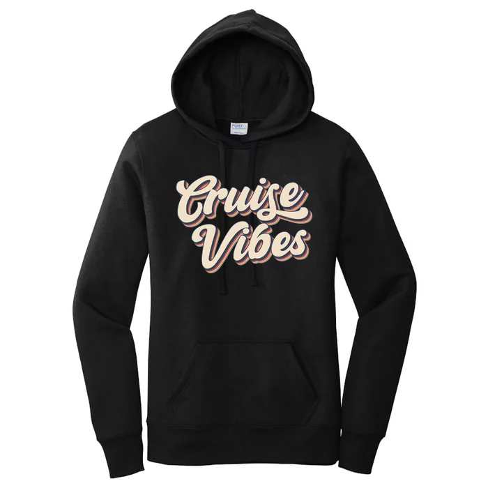 Cruise Vibes Summer Vacation Women's Pullover Hoodie