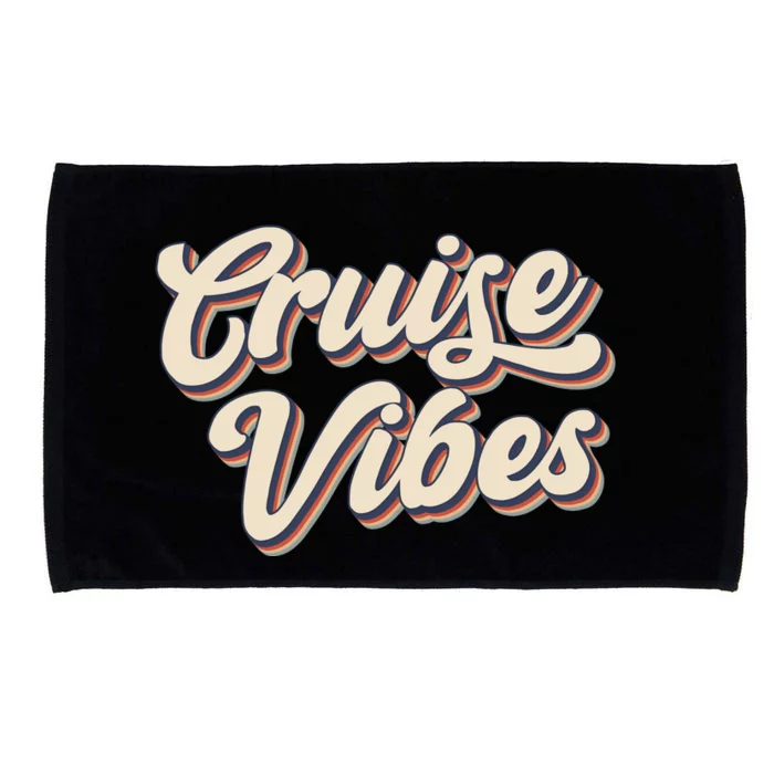 Cruise Vibes Summer Vacation Microfiber Hand Towel