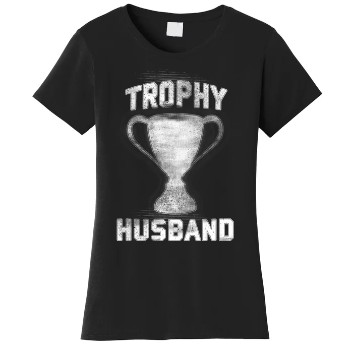 Cool Vintage Style Trophy Husband Spouse Women's T-Shirt