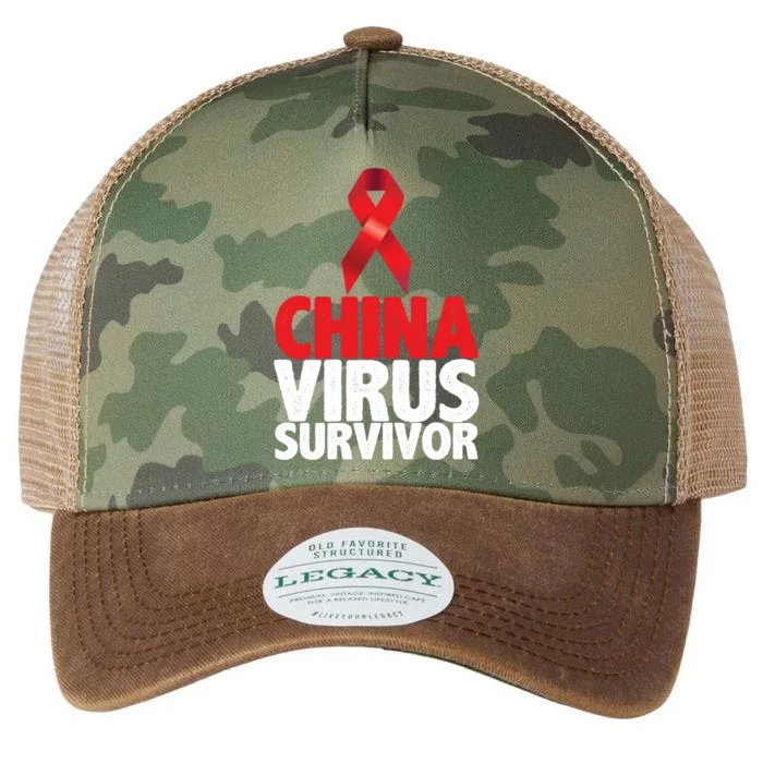 China Virus Survivor Legacy Tie Dye Trucker Hat