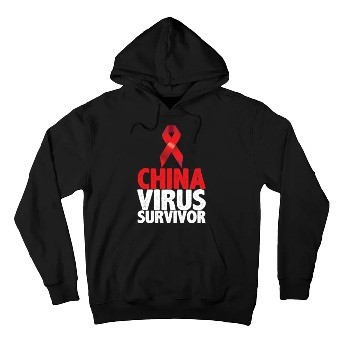 China Virus Survivor Hoodie