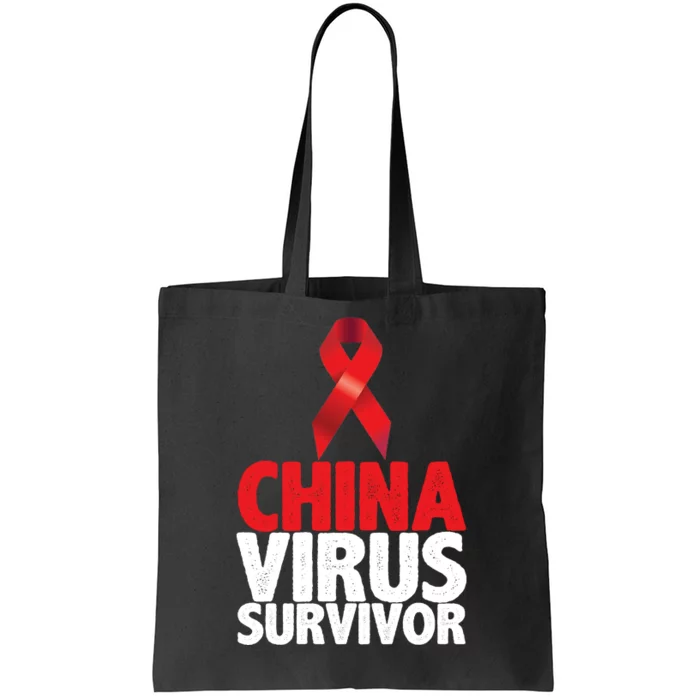 China Virus Survivor Tote Bag