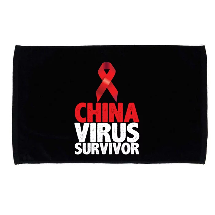 China Virus Survivor Microfiber Hand Towel