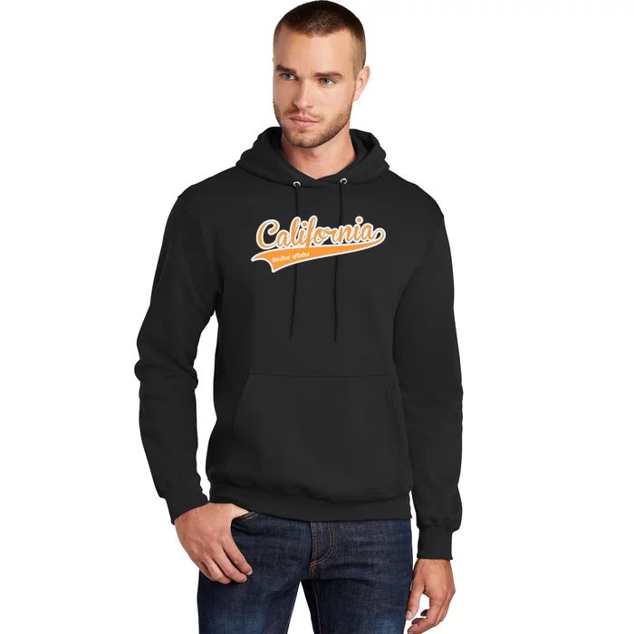 California Varsity Style Hoodie