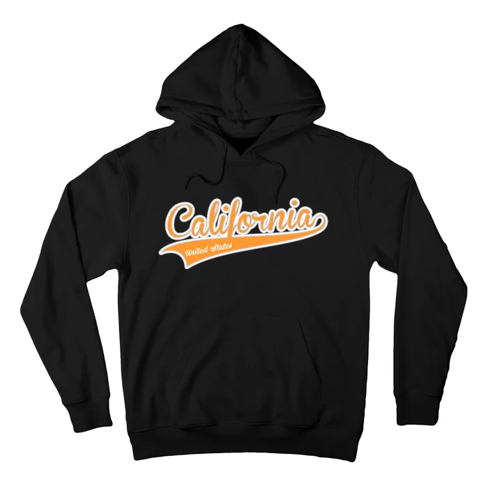 California Varsity Style Hoodie