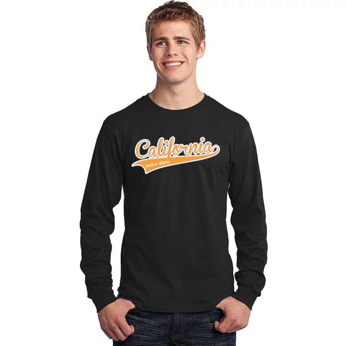 California Varsity Style Long Sleeve Shirt