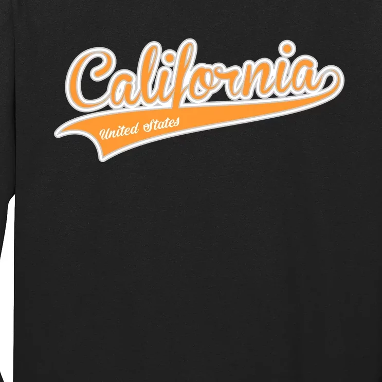 California Varsity Style Long Sleeve Shirt