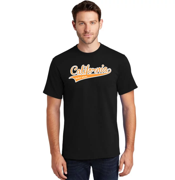 California Varsity Style Tall T-Shirt