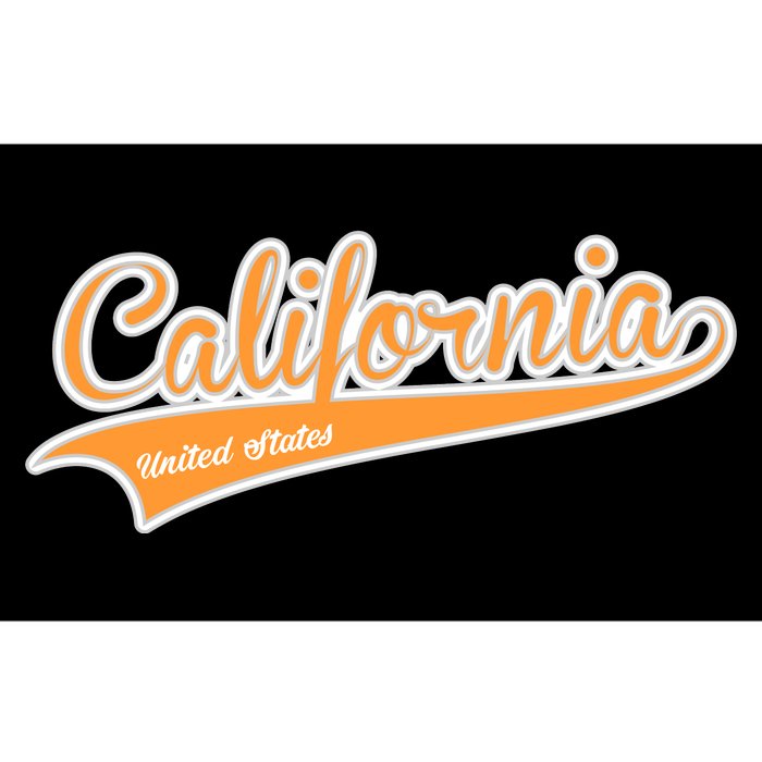 California Varsity Style Bumper Sticker