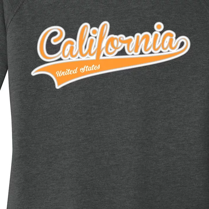 California Varsity Style Women's Perfect Tri Tunic Long Sleeve Shirt