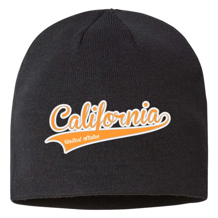 California Varsity Style 8 1/2in Sustainable Knit Beanie