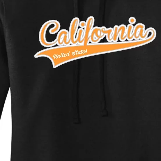 California Varsity Style Women's Pullover Hoodie