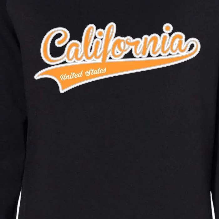 California Varsity Style Womens California Wash Sweatshirt