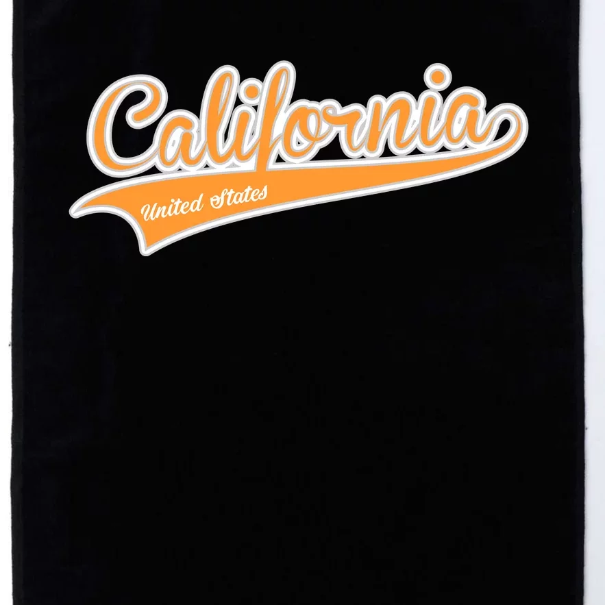 California Varsity Style Platinum Collection Golf Towel